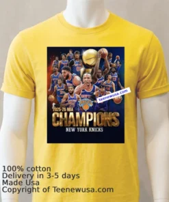 Your 2025 2926 Nba Champions, The New York Knicks T Shirt