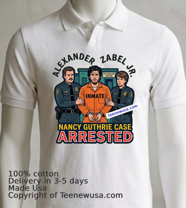 Youtuber Alexander Zabel Jr Arrested Nancy Guthrie Case T Shirt White T Shirt 7
