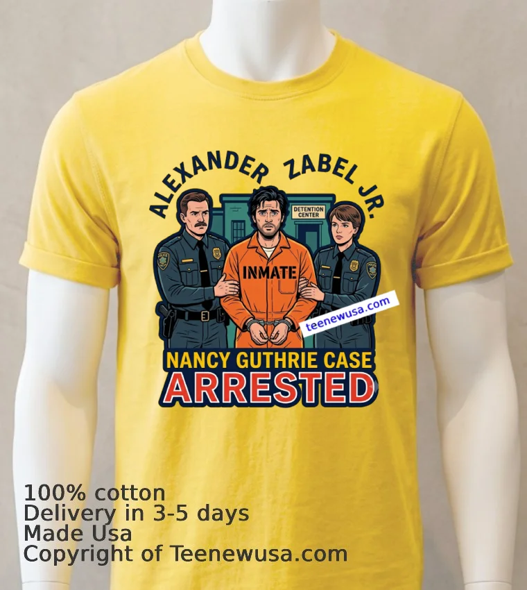 Youtuber Alexander Zabel Jr Arrested Nancy Guthrie Case T Shirt Yellow T Shirt