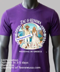 Zac Brown Marries Kendra Scott T Shirt